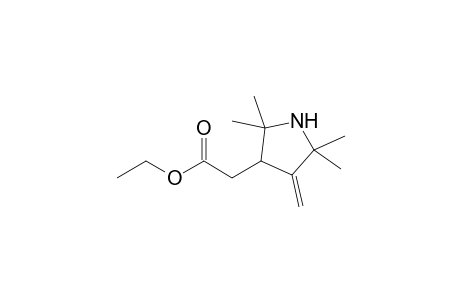 3-[(Ethoxycarbonyl)methyl]-4-methylene-2,2,5,5-tetramethylpyrroline