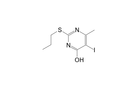4-pyrimidinol, 5-iodo-6-methyl-2-(propylthio)-