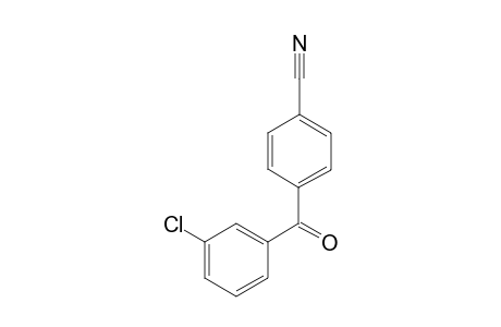 4-(3-Chlorobenzoyl)benzonitrile