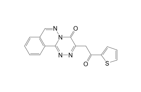 4H-[1,2,4]Triazino[3,4-a]phthalazin-4-one, 3-[2-oxo-2-(2-thienyl)ethyl]-