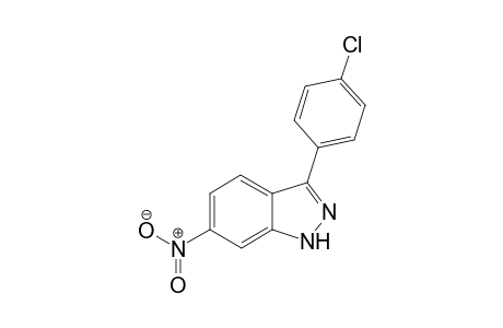 3-(4-Chlorophenyl)-6-nitro-1H-indazole