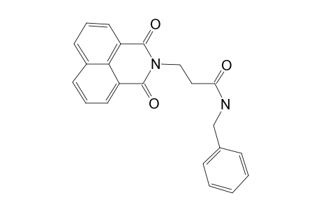 N-Benzyl-3-(1,3-dioxo-1H,3H-benzo[de]isoquinolin-2-yl)-propionamide