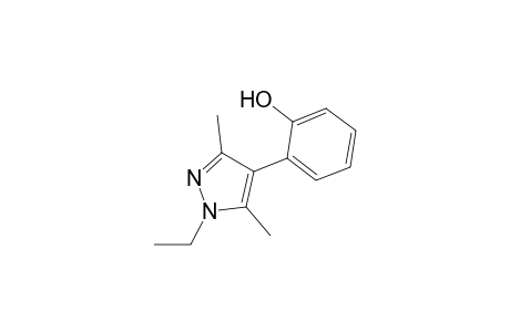 2-(1-Ethyl-3,5-dimethyl-4-pyrazolyl)phenol