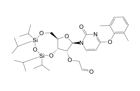 2'-O-(2-OXOETHYL)-4-O-(2,6-DIMETHYLPHENYL)-3',5'-O-(1,1,3,3-TETRAISOPROPYLDISILOXANE-1,3-DIYL)-URIDINE