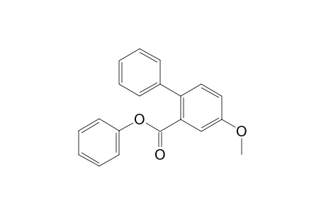 phenyl 4-methoxy-[1,1'-biphenyl]-2-carboxylate