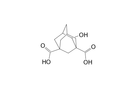 Tricyclo[3.3.1.1(3,7)]decane-1,3-dicarboxylic acid, 4-hydroxy-