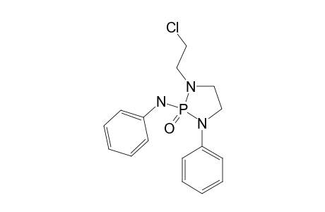 1-(2-CHLOROETHYL)-3-PHENYL-2-PHENYLAMINO-1,3,2-DIAZAPHOSPHOLIDINE-2-OXIDE