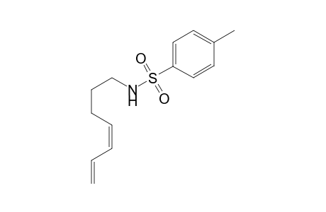 (Z)-N-(Hepta-4,6-dienyl)-4-methylbenzenesulfonamide