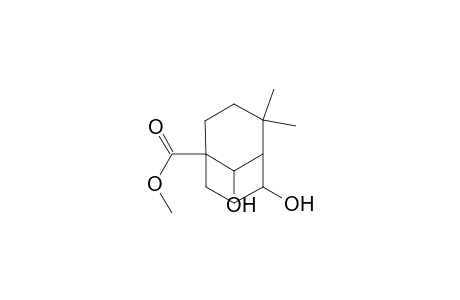1-Carbomethoxy-exo-4,9-dihydroxy-6,6-dimethylbicyclo[3.3.1]nonane