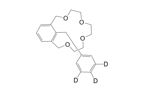 18-(3,4,5-trideuteriobenzyl)-3,6,9,12-tetraoxabicyclo[12.3.1]octadeca-1(18),14,16-triene