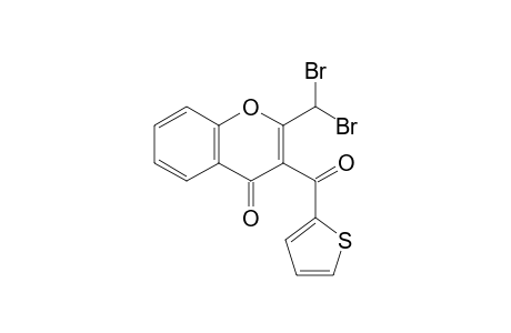 2,2-Dibromomethyl-3-[(thiophen-2'-yl)carbonyl]-4H-chromen-4-one