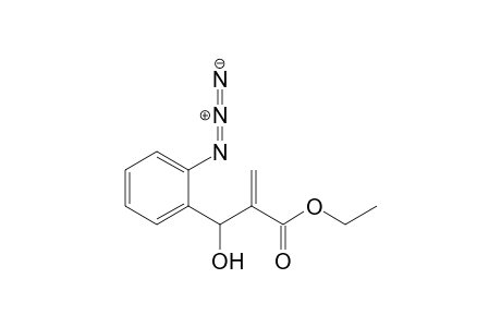 2-[(2-azidophenyl)-hydroxy-methyl]acrylic acid ethyl ester