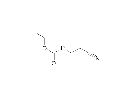 MONO-ALLYLOXYCARBONYL-(2-CYANOETHYL)-PHOSPHANE