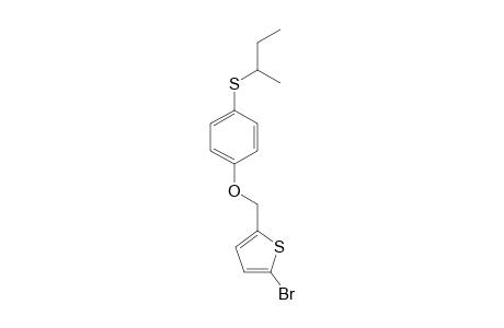 Thiophene, 2-bromo-5-[[4-[(1-methylpropyl)thio]phenoxy]methyl]-