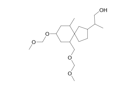 (2RS,5SR,6SR,8SR,10RS)-2-(2-Hydroxy-1-methylethyl)-8-Methoxymethoxy-6-methoxymethoxymethyl-10-methylspiro[4.5]decane