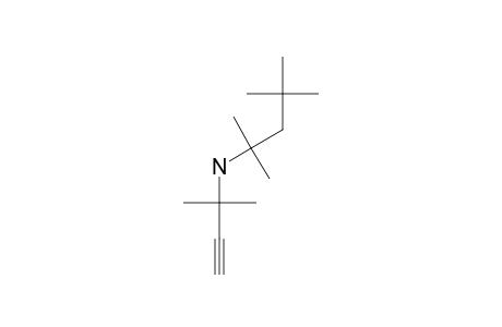 1,1-Dimethyl-N-tert-octylpropargylamine