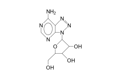7-Amino-3.beta.-D-ribofuranosyl-V-triazolo(4,5-D)pyrimidine