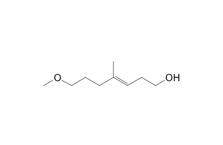 (E)-7-Methoxy-4-methylhept-3-en-1-ol