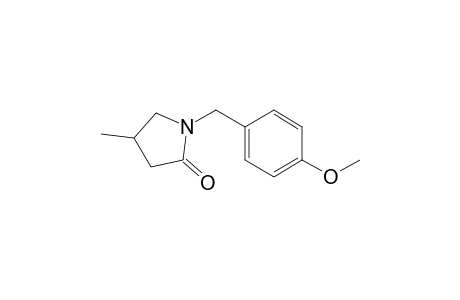 1-[(4-methoxyphenyl)methyl]-4-methyl-2-pyrrolidinone