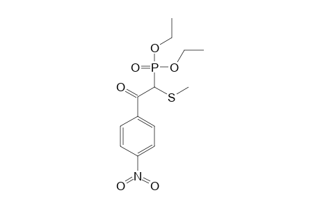 DIETHYL-1-METHYLTHIO-1-(4'-NITROBENZOYL)-METHYLPHOSPHONATE