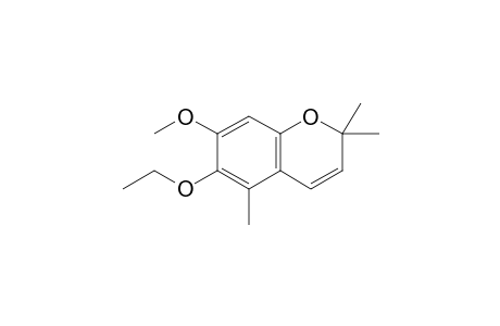 6-Ethoxy-7-methoxy-2,2,5-trimethyl-1-benzopyran