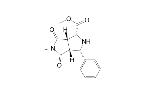 (1S,3R,3aS,6aR)-4,6-diketo-5-methyl-1-phenyl-2,3,3a,6a-tetrahydro-1H-pyrrolo[3,4-c]pyrrole-3-carboxylic acid methyl ester