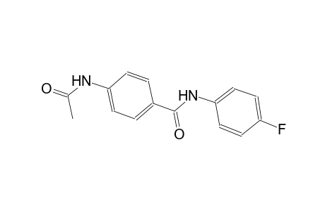 4-(acetylamino)-N-(4-fluorophenyl)benzamide