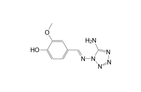 4-{(E)-[(5-amino-1H-tetraazol-1-yl)imino]methyl}-2-methoxyphenol