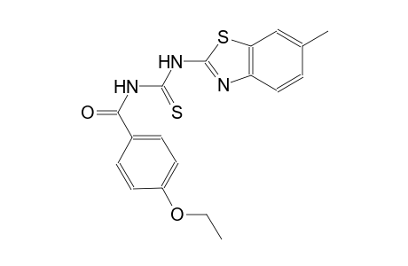 thiourea, N-(4-ethoxybenzoyl)-N'-(6-methyl-2-benzothiazolyl)-
