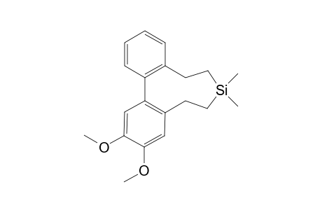 5,6-Dimethoxy-1,1-dimethyldibenzo[d,f][1]-silanonane