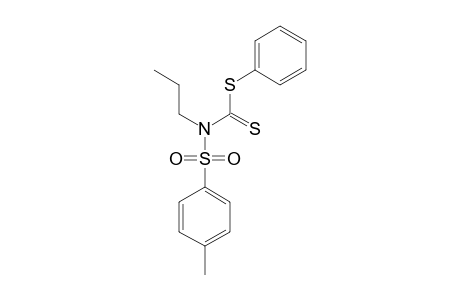 [(4-methylphenyl)sulfonyl-propyl-amino]methanedithioic acid phenyl ester