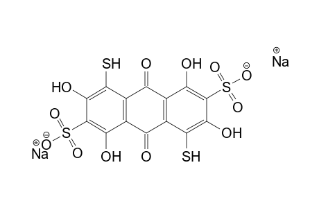 2,6-Anthracenedisulfonic acid, 9,10-dihydro-1,3,5,7-tetrahydroxy-4,8-dimercapto-9,10-dioxo, disodium salt