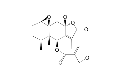 EREMOPHIL-7(11)-EN-12,8-A-OLIDE,1-B,10-B-EPOXY-6-B-(4'-HYDROXYMETHACRYLOYLOXY)-8-B-HYDROXY