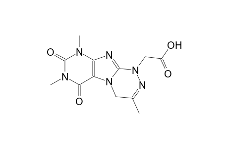 [1,2,4]triazino[3,4-f]purine-1-acetic acid, 1,4,6,7,8,9-hexahydro-3,7,9-trimethyl-6,8-dioxo-