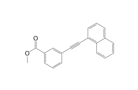 Methyl 3-(1-naphthylethynyl)benzoate