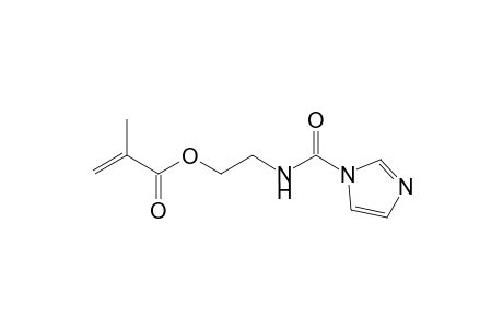 2-Propenoic acid, 2-methyl-, 2-[(1H-imidazol-1-ylcarbonyl)amino]ethyl ester