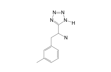 5-(alpha-AMINO-m-METHYLPHENETHYL)-1H-TETRAZOLE