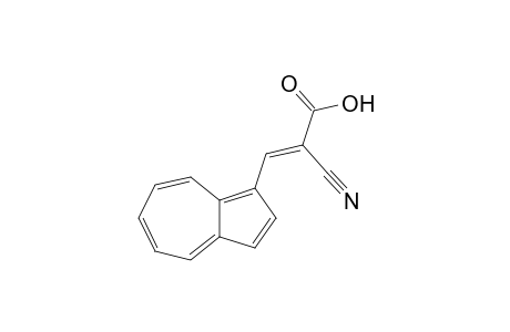 (E)-3-(1-azulenyl)-2-cyano-2-propenoic acid