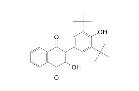 2-[3',5'-di(t-Butyl)-4'-hydroxyphenyl]-3-hydroxy-1,4-naphthoquinone