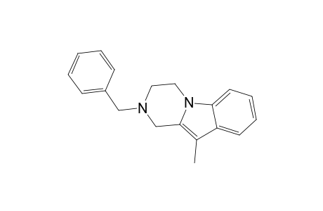 2-BENZYL-10-METHYL-1,2,3,4-TETRAHYDROPYRAZINO-[1,2-A]-INDOLE