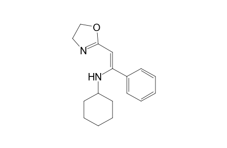 cyclohexyl-[(Z)-2-(2-oxazolin-2-yl)-1-phenyl-vinyl]amine
