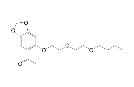 1-{6-[2-(2-Butoxy-ethoxy)-ethoxy]-benzo[1,3]dioxol-5-yl}-ethanone