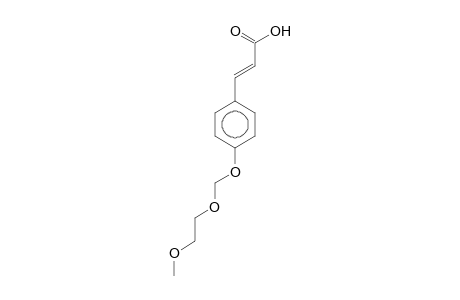 (2E)-3-(4-[(2-Methoxyethoxy)methoxy]phenyl)-2-propenoic acid