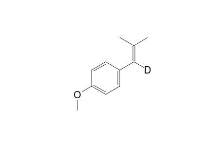 1-methoxy-4-(2-methylprop-1-en-1-yl-1-d)benzene