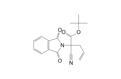 2H-Isoindole-2-acetic acid, .alpha.-cyano-1,3-dihydro-1,3-dioxo-.alpha.-2-propenyl-, 1,1-dimethylethyl ester, (.+-.)-