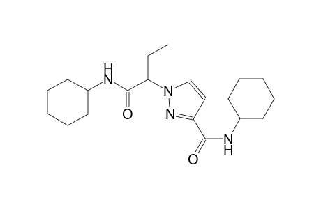 1H-pyrazole-1-acetamide, N-cyclohexyl-3-[(cyclohexylamino)carbonyl]-alpha-ethyl-