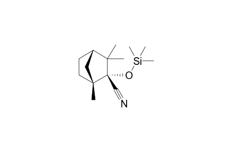 (1R,2R,4S)-1,3,3-Trimethyl-2-trimethylsilanyloxy-bicyclo[2.2.1]heptane-2-carbonitrile
