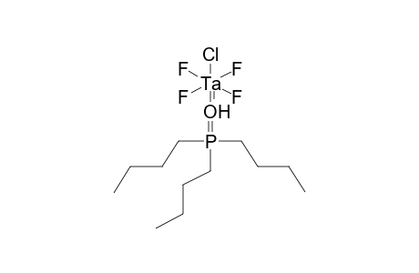 TRANS-TETRAFLUOROCHLOROTANTALUM-TRIBUTYLPHOSPHINE OXIDE COMPLEX