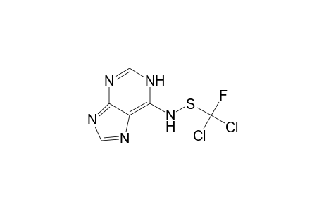 Methanesulfenamide, 1,1-dichloro-1-fluoro-N-1H-purin-6-yl-