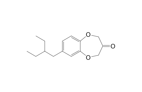 7-(2-Ethylbutyl)-1,5-benzodioxepin-3-one